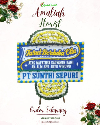 Papan Bunga Duka di Trikora