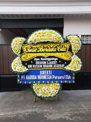 Papan Bunga Duka di Trikora